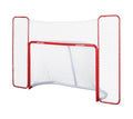 BAUER OFFICIAL PERFORMANCE STEEL HOCKEY GOAL WITH BACKSTOP