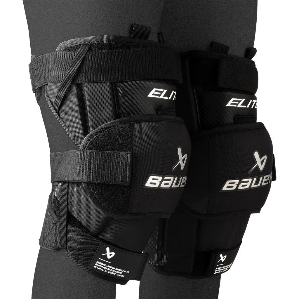 S25 BAUER ELITE KNEE GUARD INTERMEDIATE