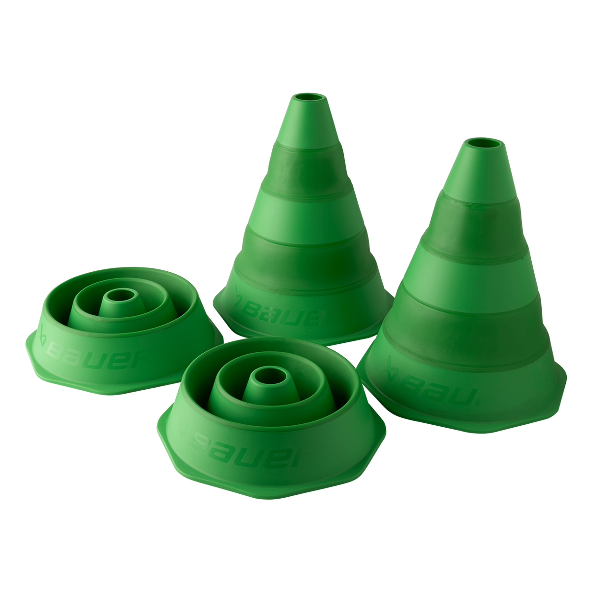 BAUER COLLAPSIBLE TRAINING CONES 4 PACK
