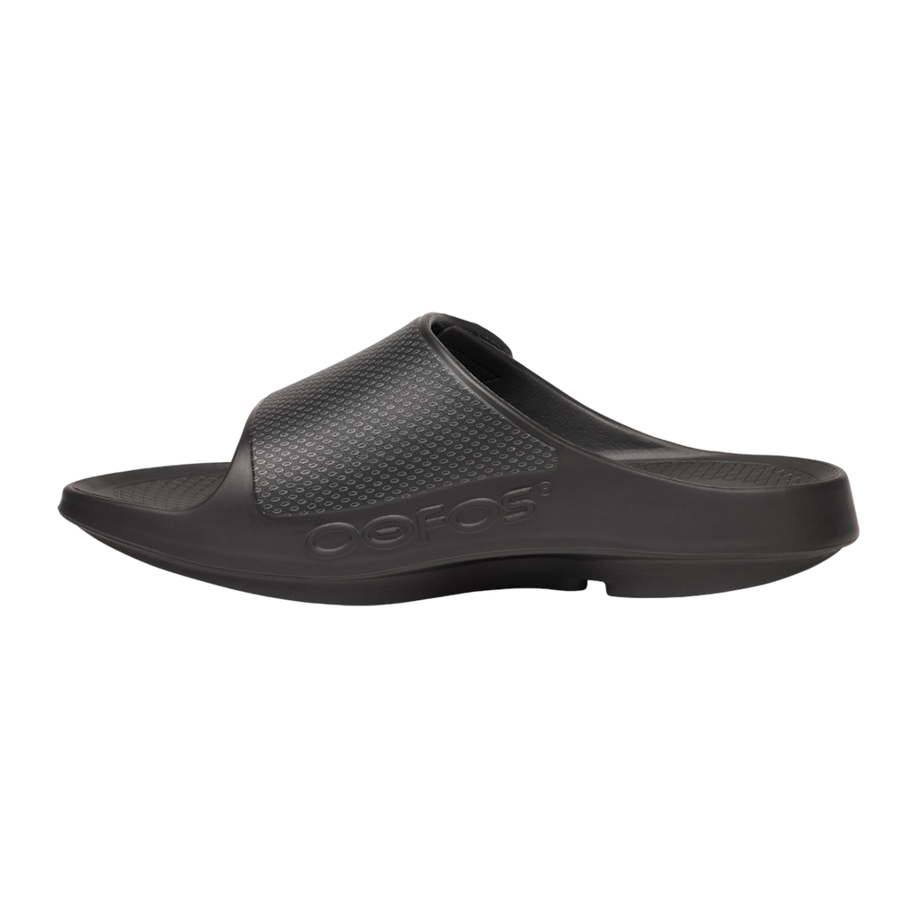 S25 BAUER OOFOS SPORT FLEX SLIDE JUNIOR BLACK