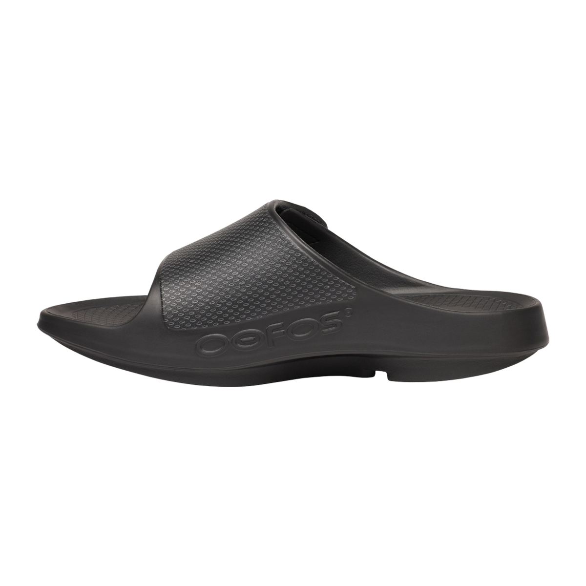 S25 BAUER OOFOS SPORT FLEX SLIDE JUNIOR BLACK