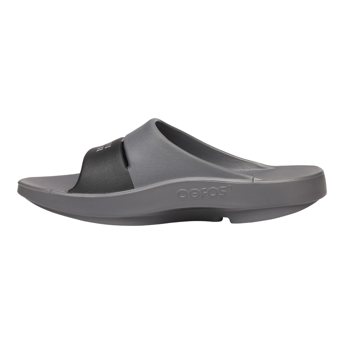 S25 BAUER OOFOS SPORT SLIDE JUNIOR GREY