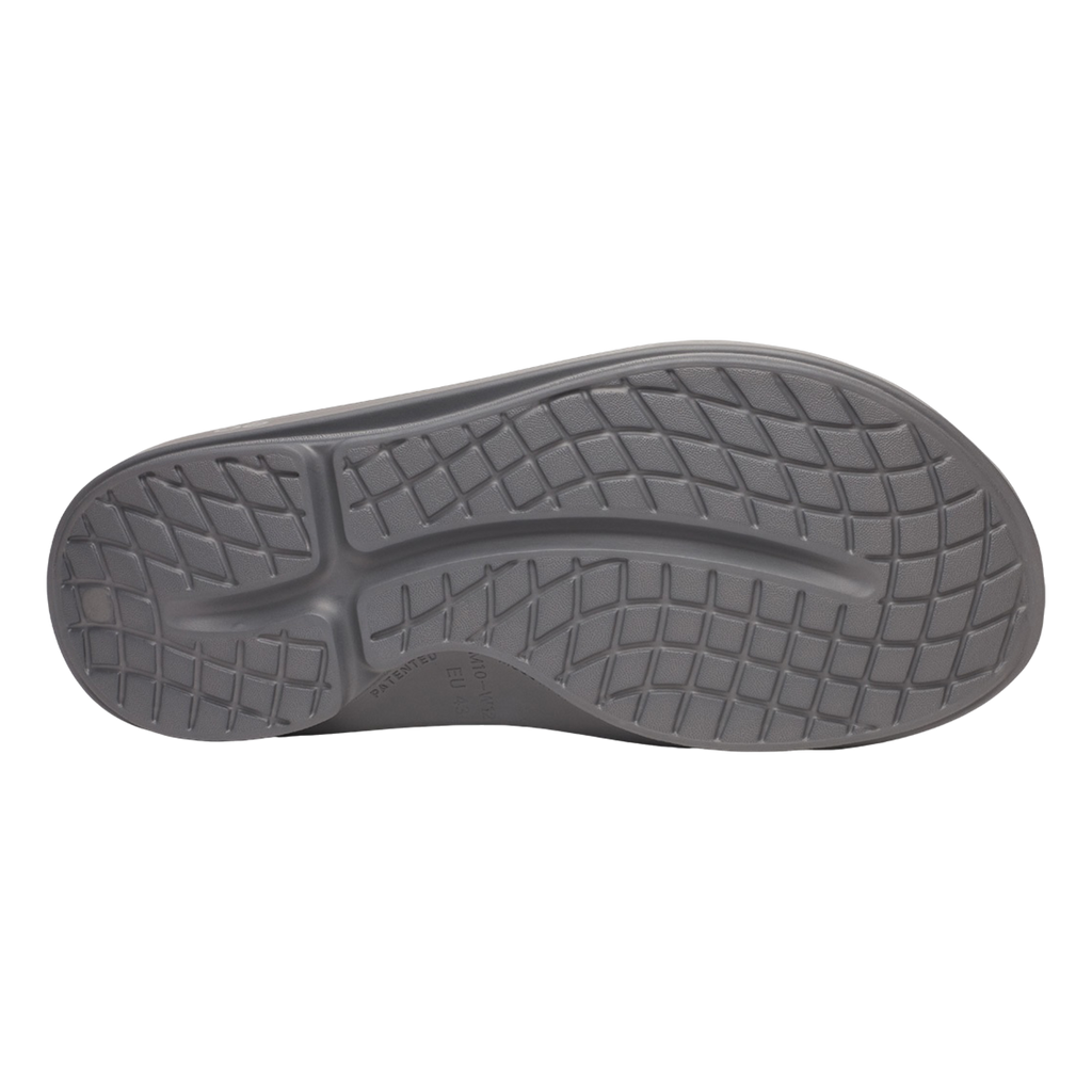 S25 BAUER OOFOS SPORT SLIDE SENIOR GREY