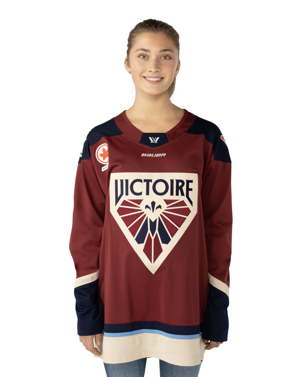 BAUER PWHL HOME JERSEY MONTREAL VICTOIRE ADULT