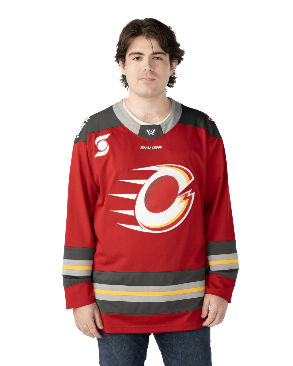 BAUER PWHL HOME JERSEY OTTAWA CHARGE ADULT