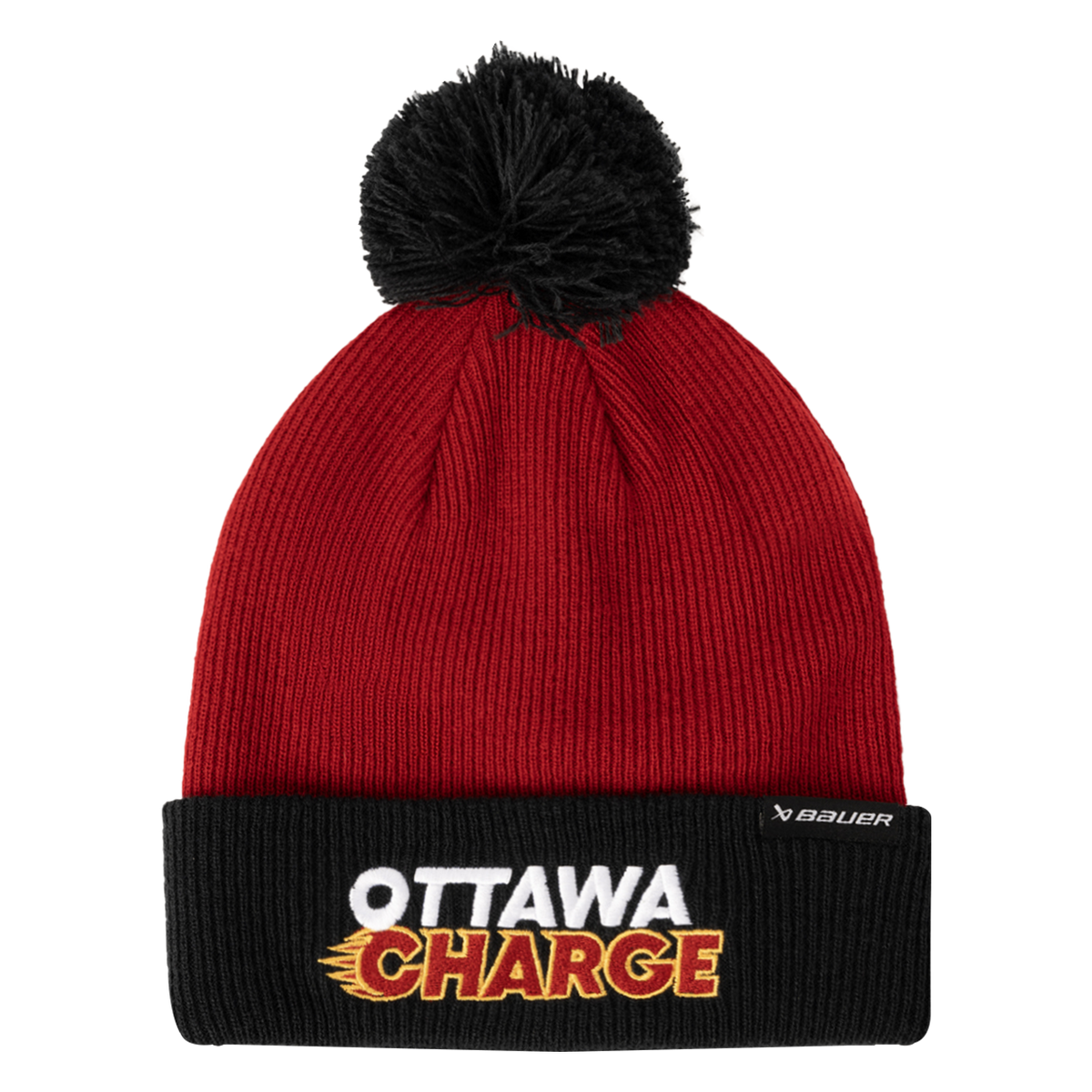 BAUER PWHL KNIT POM MENS OTTAWA CHARGE