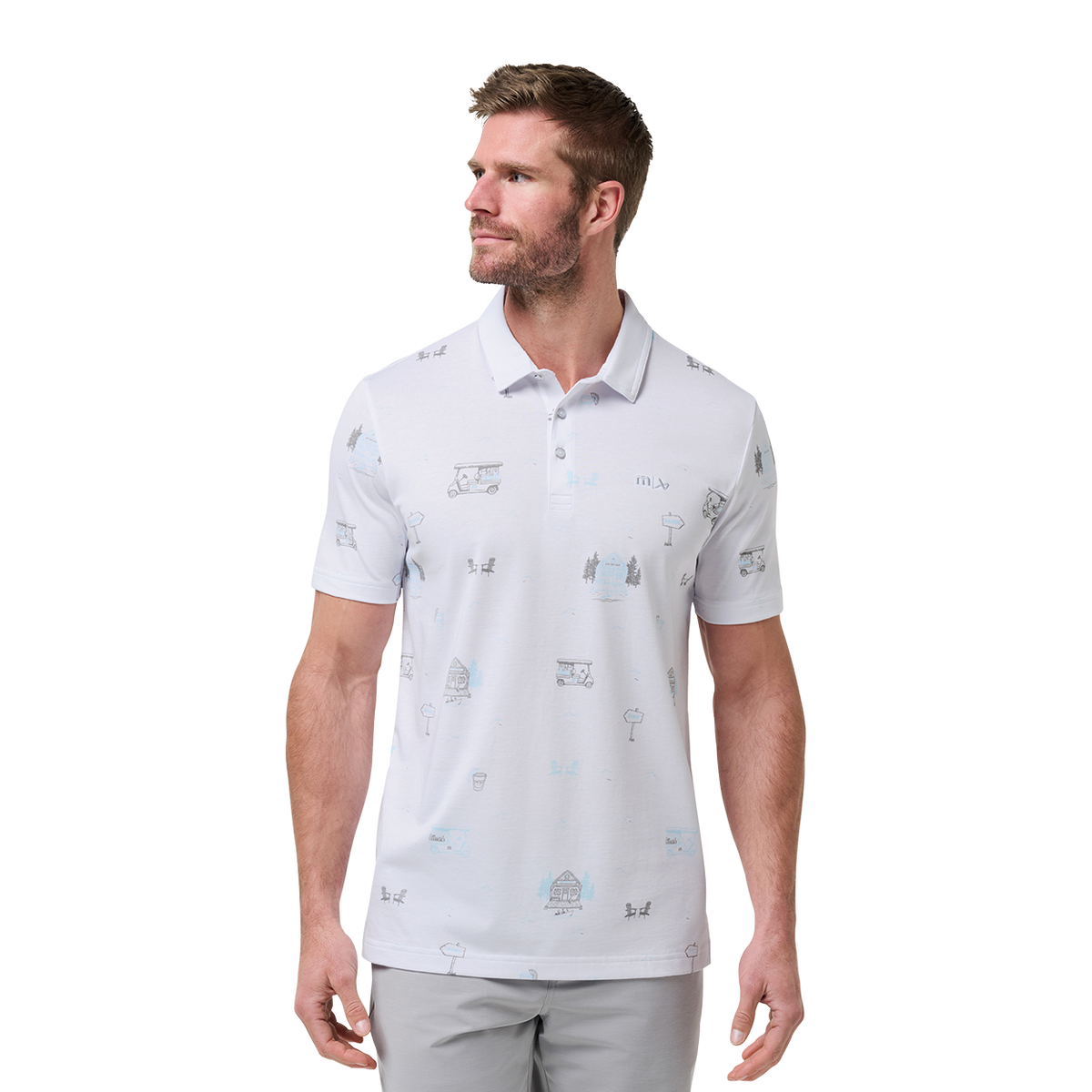 BAUER X TRAVISMATHEW SNOW CHANCE POLO