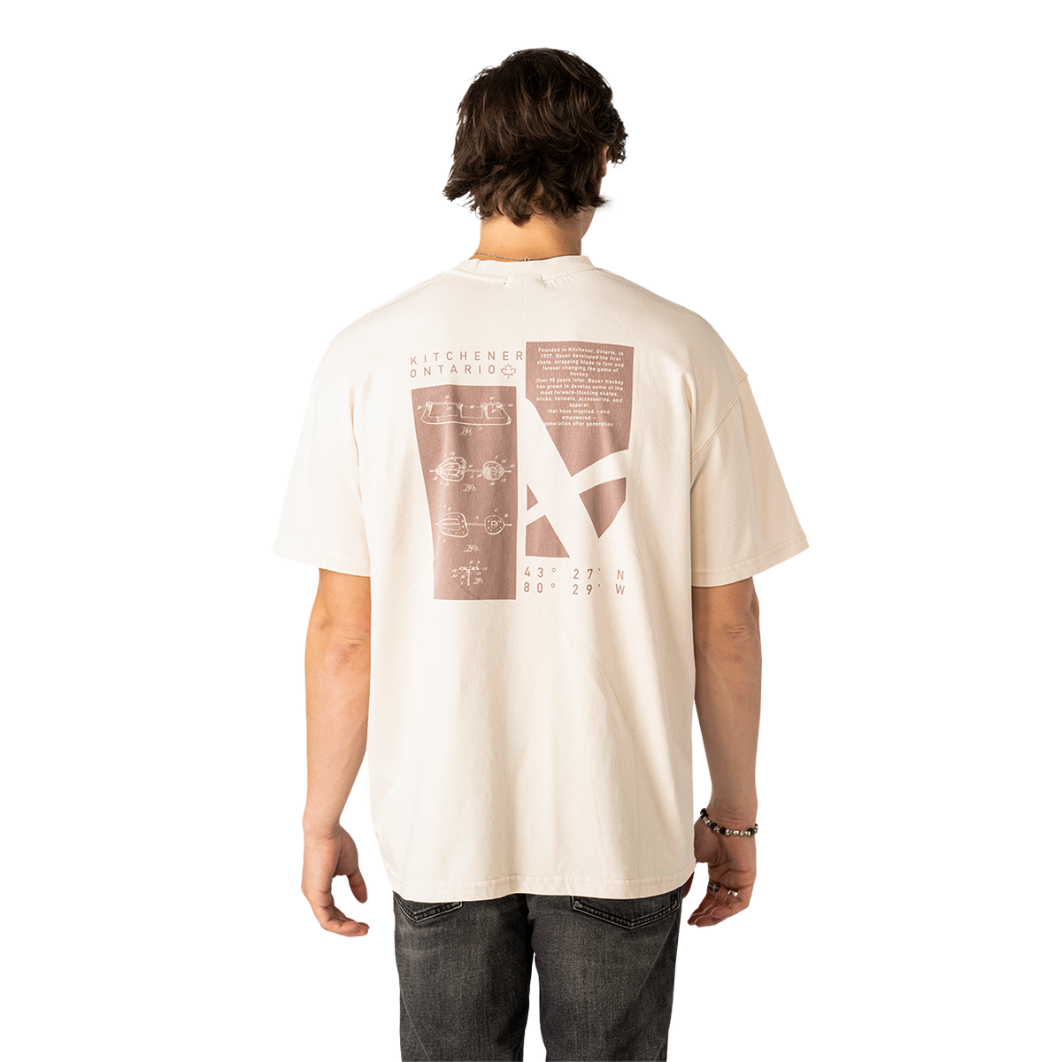 BAUER Opal Boxy Tee Senior