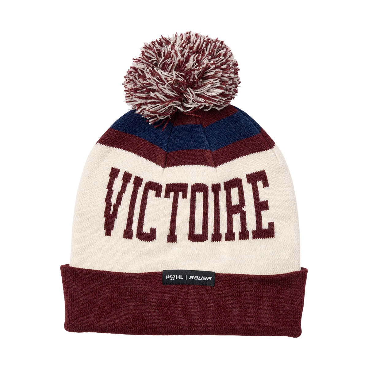 BAUER PWHL PATCH KNIT POM SENIOR MONTREAL