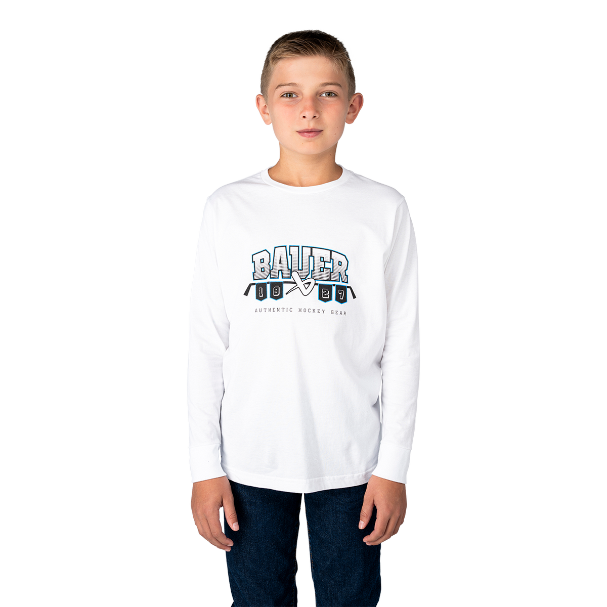 BAUER Banner Graphic Long Sleeve Tee