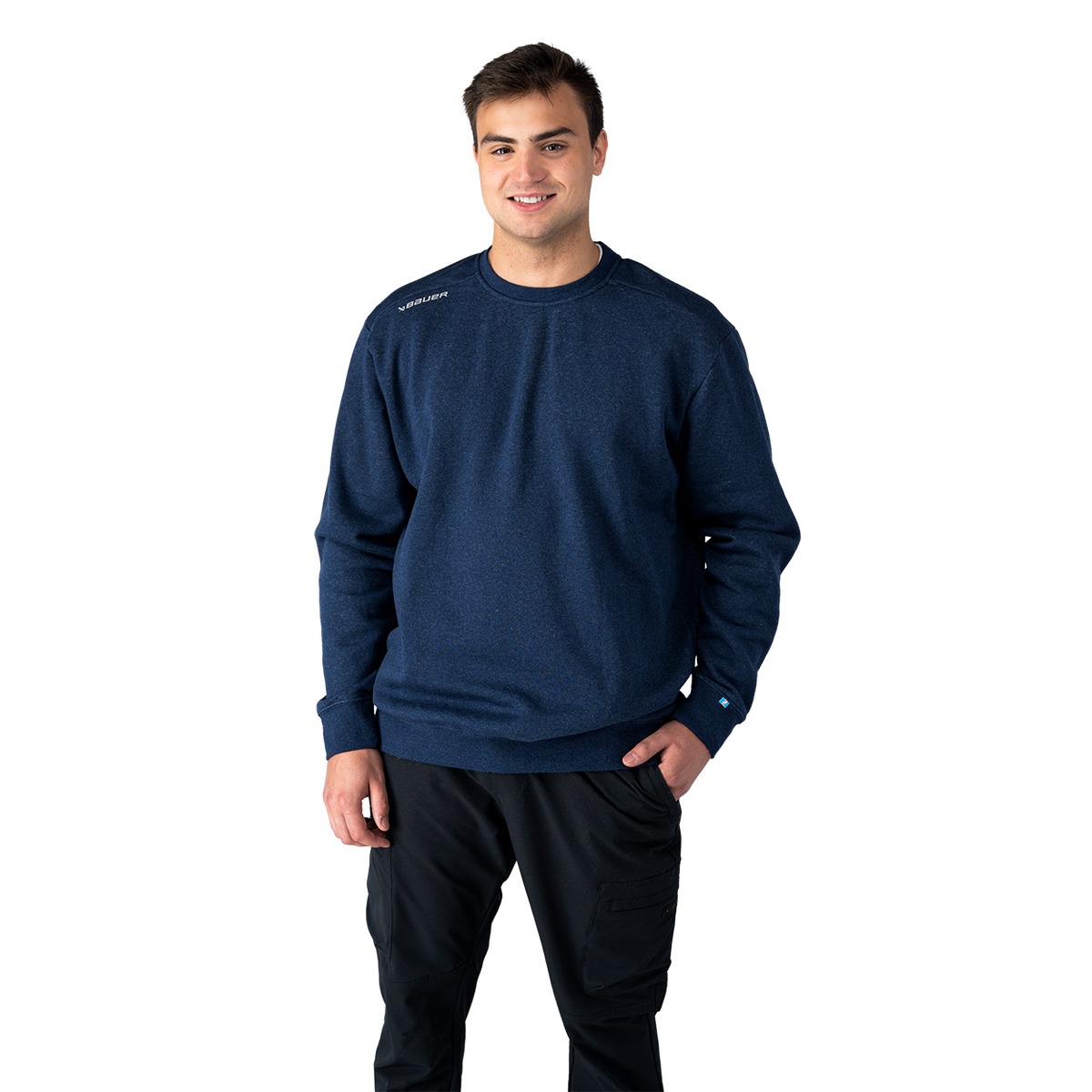BAUER LONG-SLEEVE CREW NECK SENIOR