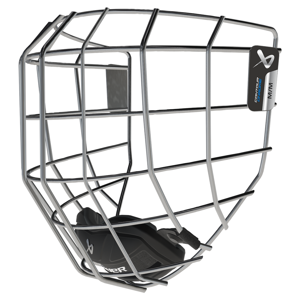 BAUER CONTOUR CHROME FACEMASK