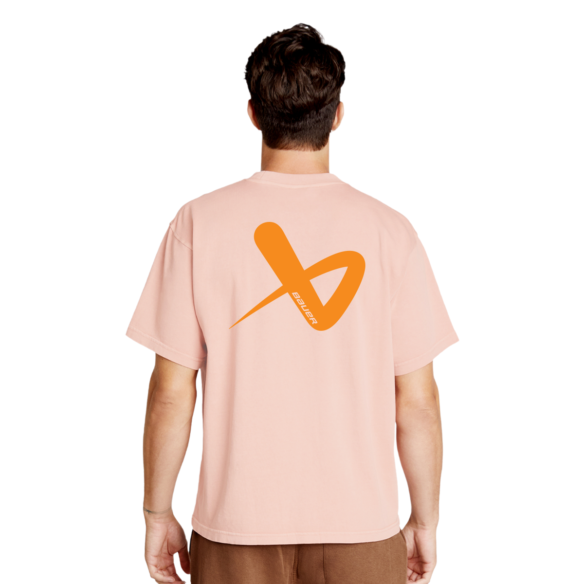 BAUER x Swaggy P Tagged Boxy Tee Senior