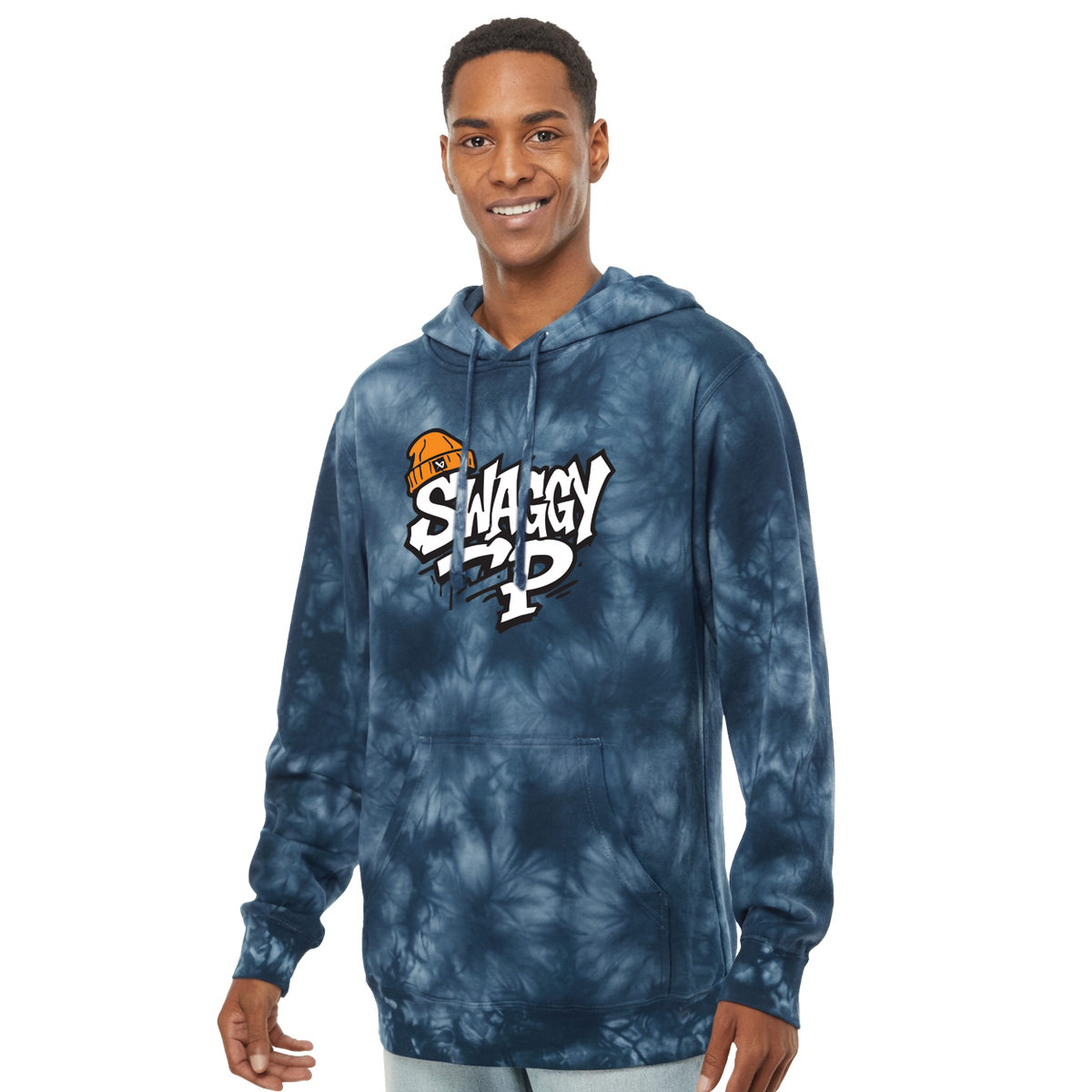 BAUER x SWAGGY TIE DYE HOODIE SENIOR