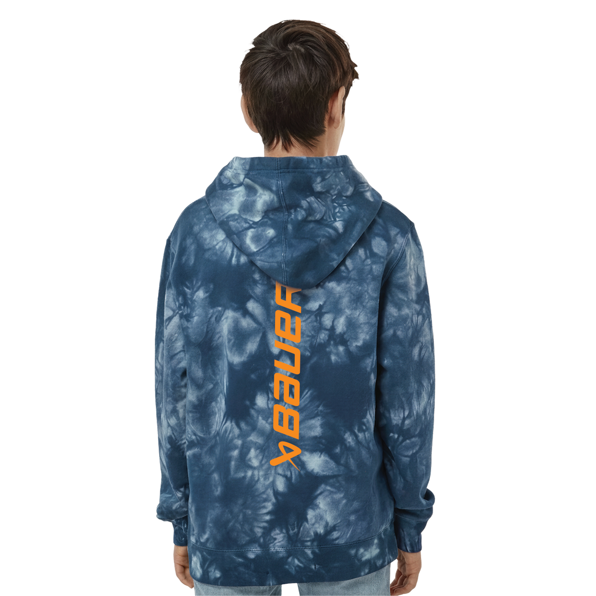 BAUER x SWAGGY TIE DYE HOODIE YOUTH
