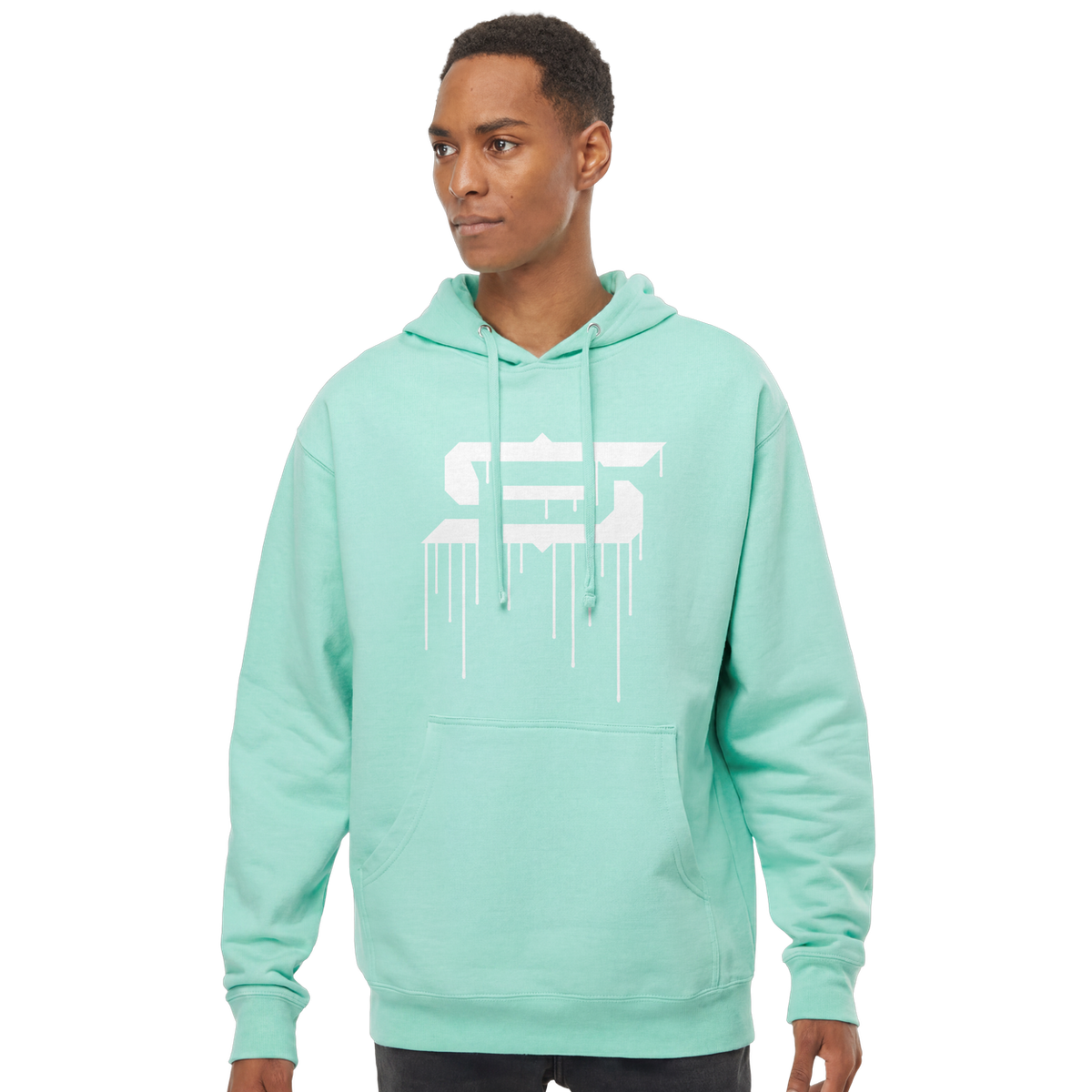 BAUER X Swaggy P Mineral Wash Drip Hoodie