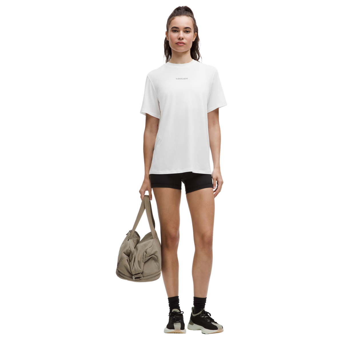 BAUER // lululemon Jersey Training Short-Sleeve Shirt
