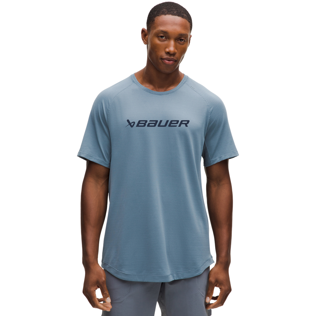 BAUER // lululemon License to Train Short-Sleeve Shirt