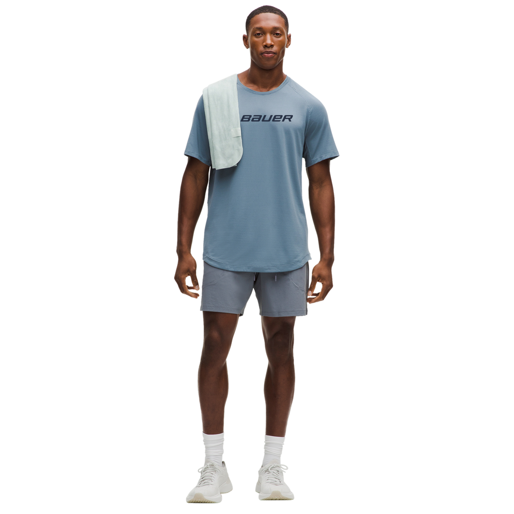 BAUER // lululemon License to Train Short-Sleeve Shirt