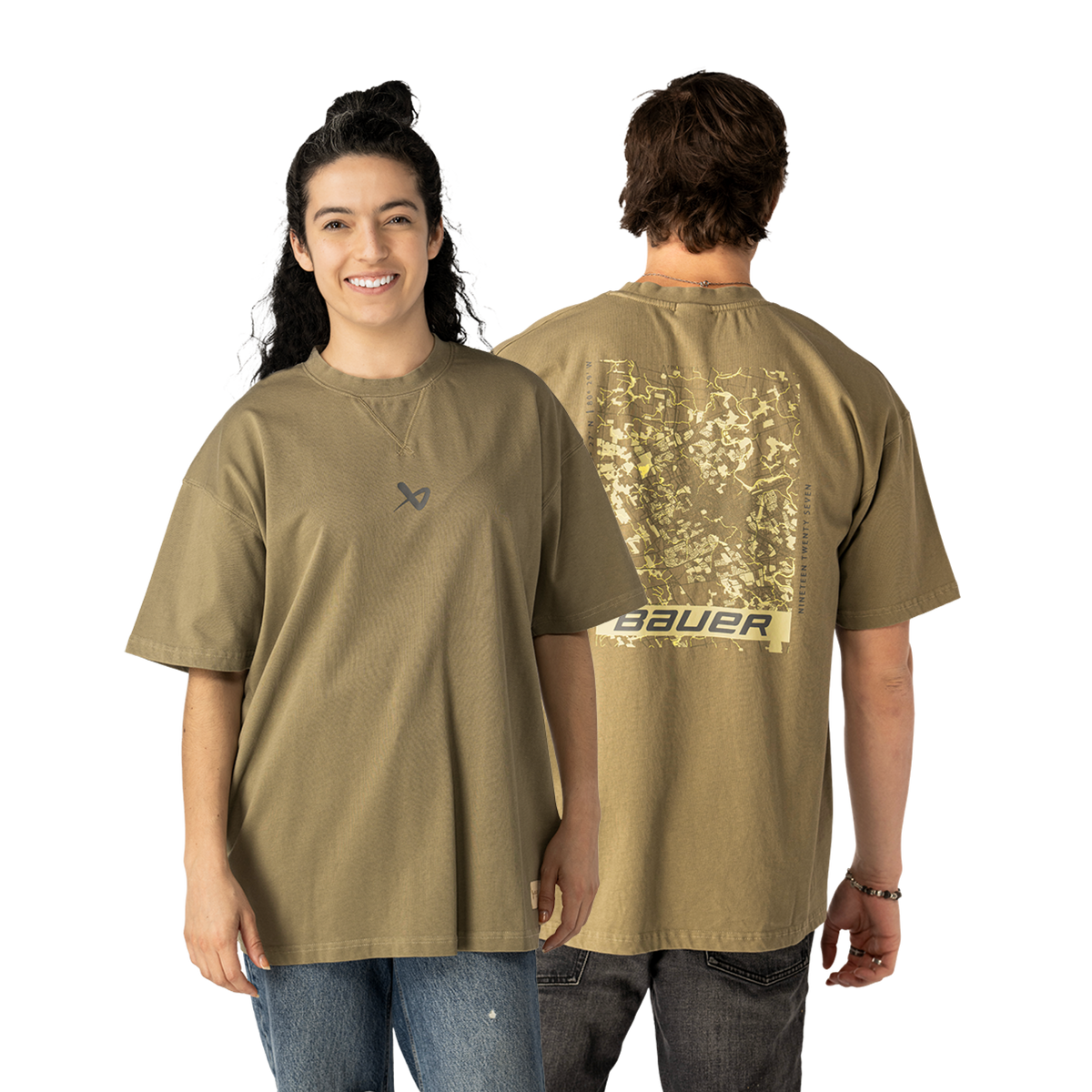 BAUER Moss Boxy Tee Senior