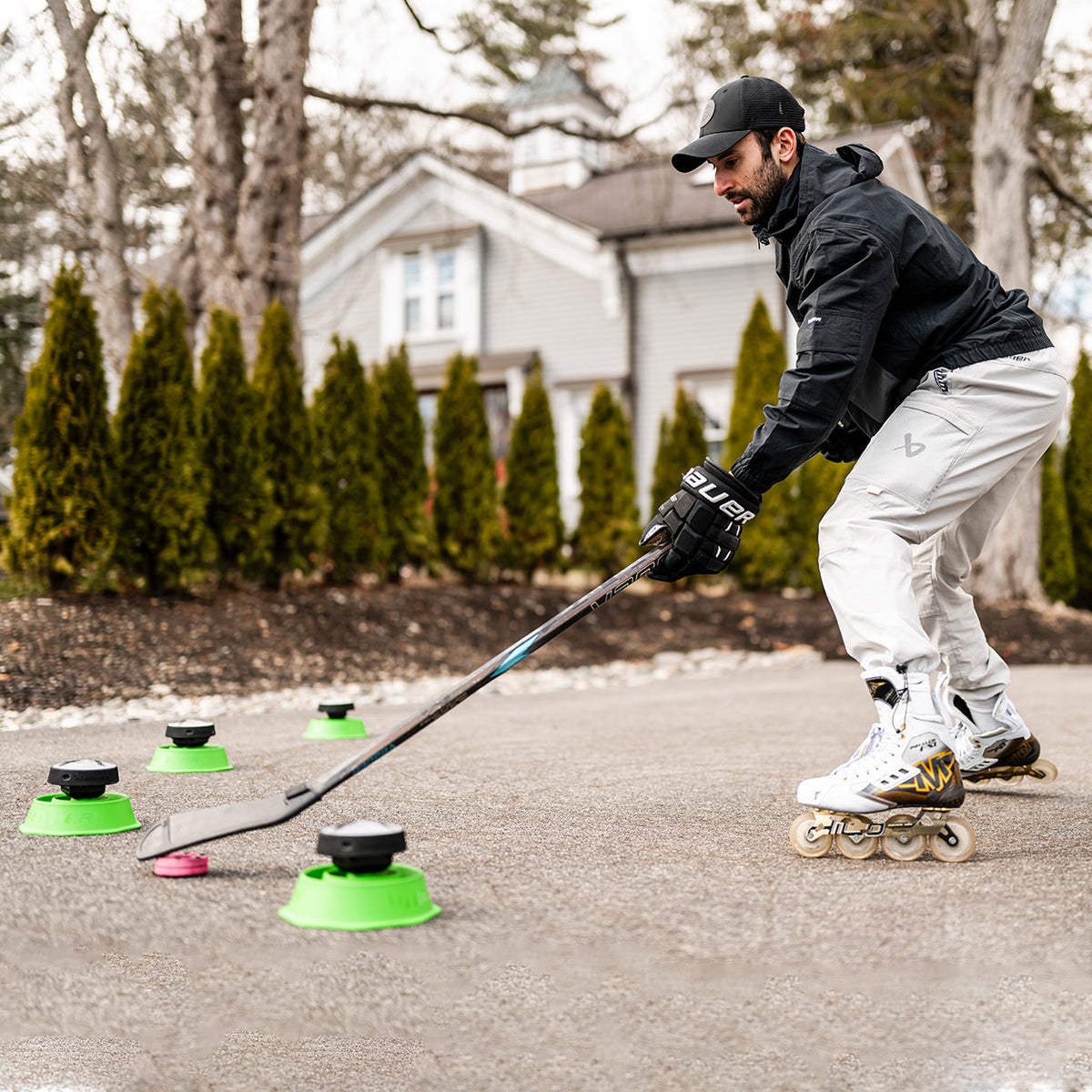 BAUER COLLAPSIBLE TRAINING CONES 4 PACK