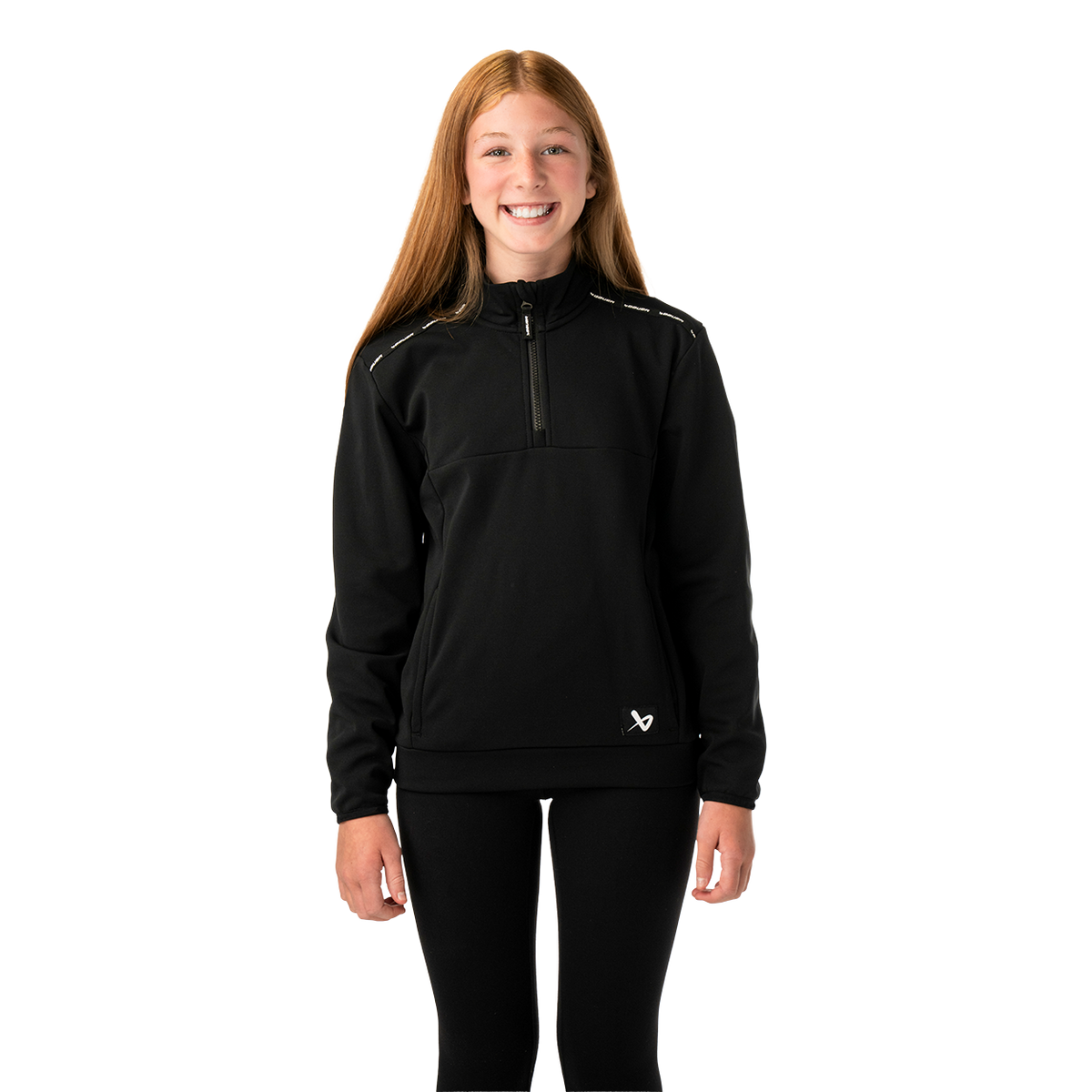 BAUER TEAM FLEECE 1/2 ZIP YOUTH