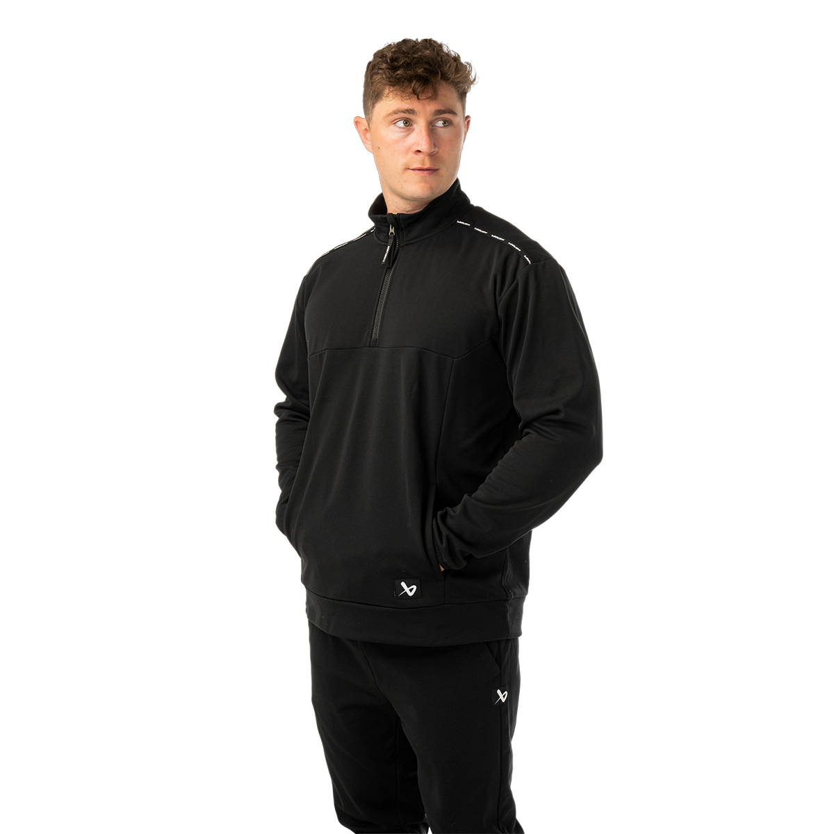 BAUER TEAM FLEECE 1/2 ZIP SENIOR