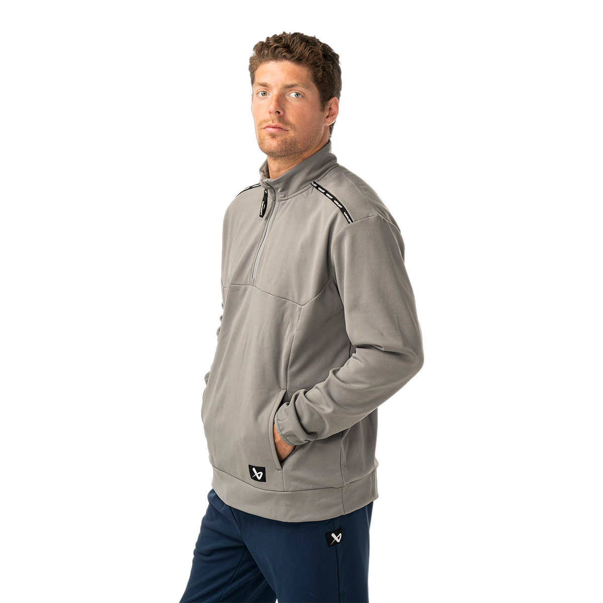 BAUER TEAM FLEECE 1/2 ZIP SENIOR