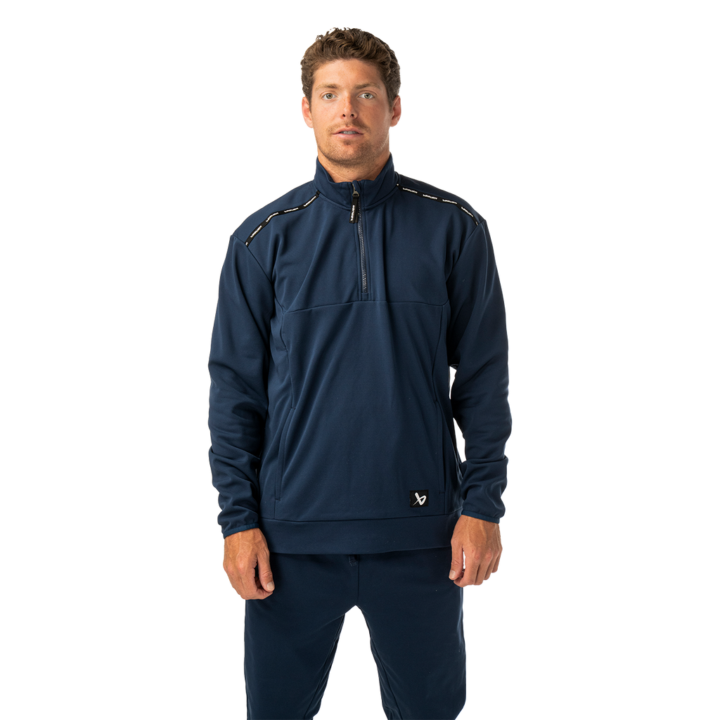 BAUER TEAM FLEECE 1/2 ZIP SENIOR
