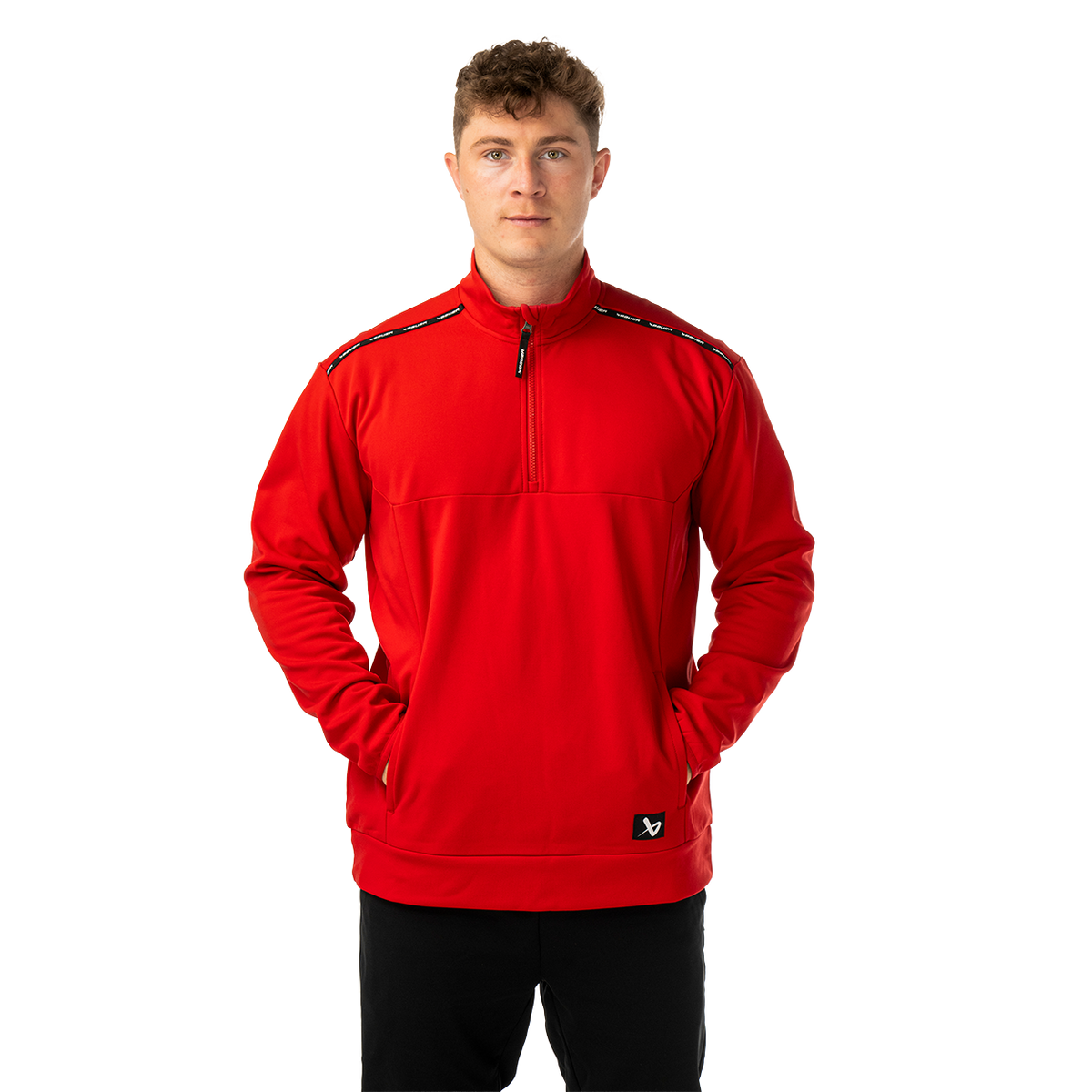 BAUER TEAM FLEECE 1/2 ZIP SENIOR