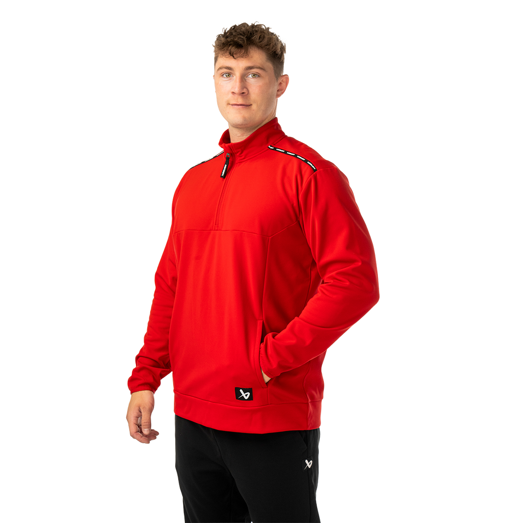 BAUER TEAM FLEECE 1/2 ZIP SENIOR
