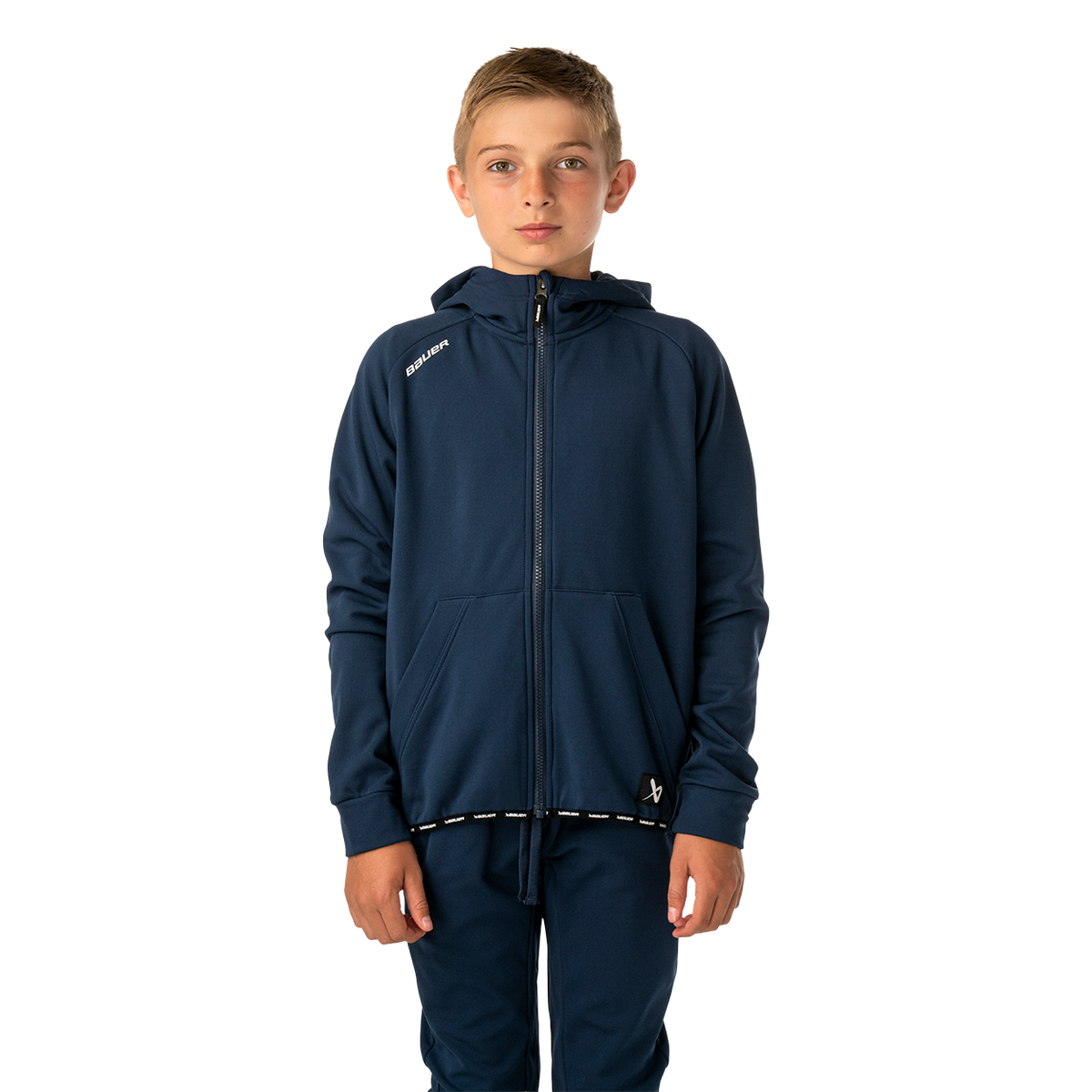 BAUER TEAM FLEECE ZIP HOODIE YOUTH