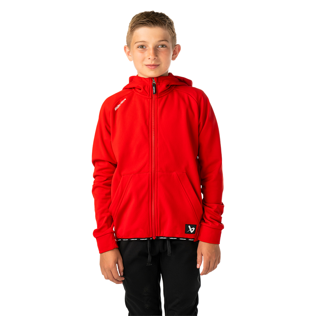 BAUER TEAM FLEECE ZIP HOODIE YOUTH