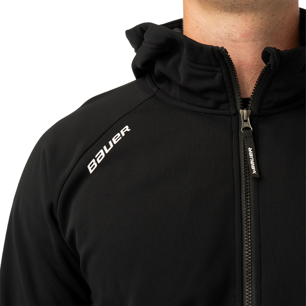 BAUER TEAM FLEECE ZIP HOODIE SENIOR