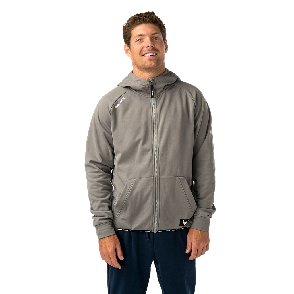 BAUER TEAM FLEECE ZIP HOODIE SENIOR