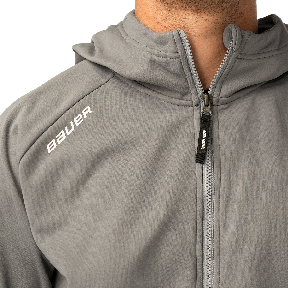 BAUER TEAM FLEECE ZIP HOODIE SENIOR