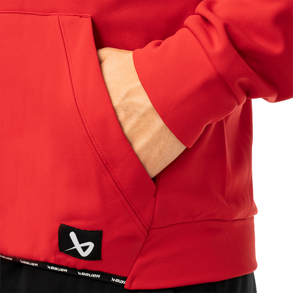 BAUER TEAM FLEECE ZIP HOODIE SENIOR