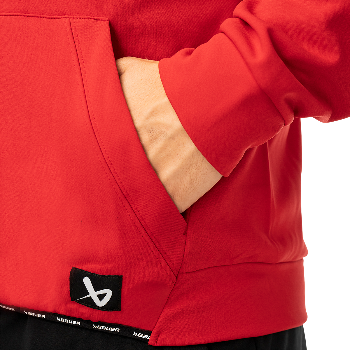 BAUER TEAM FLEECE ZIP HOODIE SENIOR