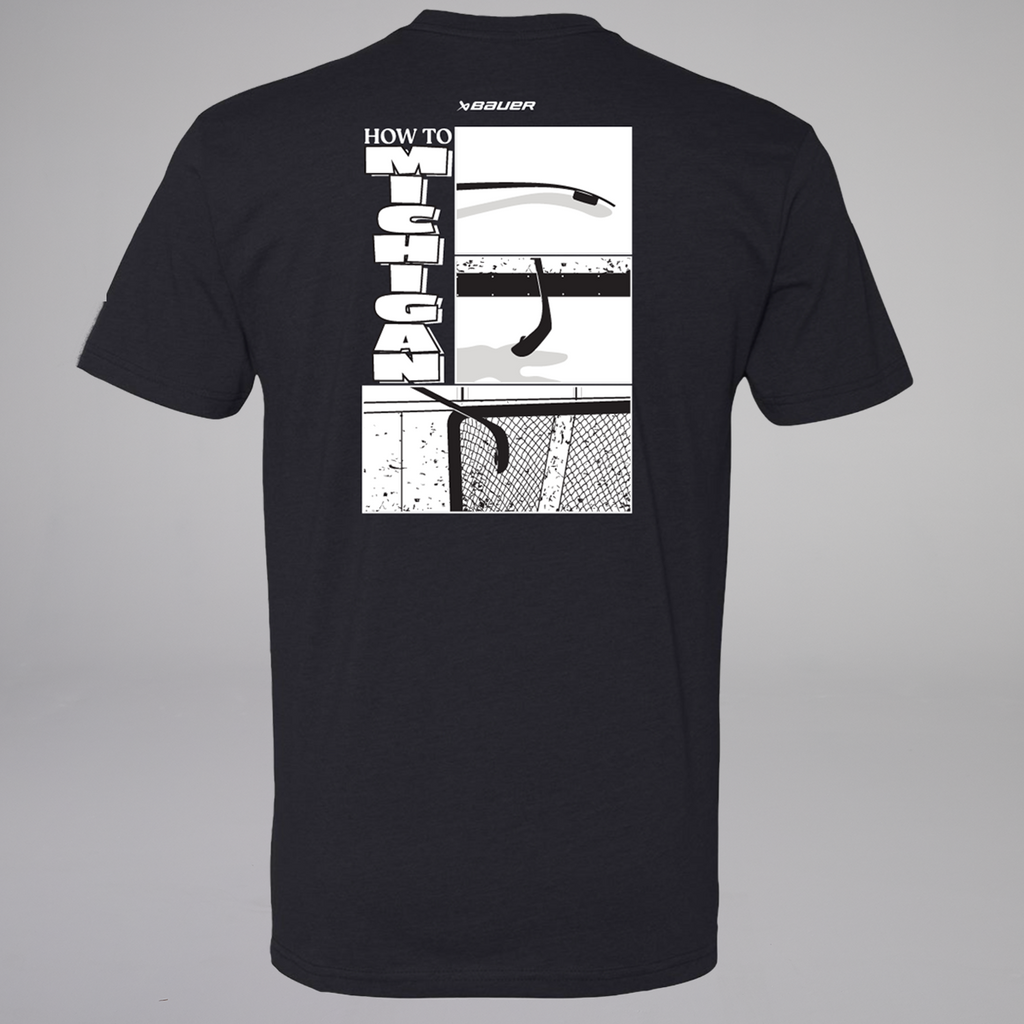 BAUER MVP MICHIGAN TEE SENIOR