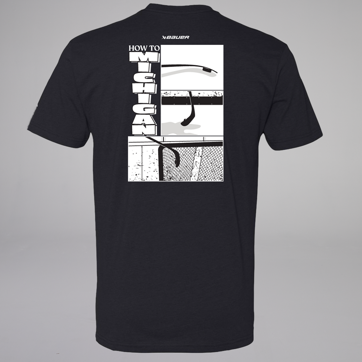 BAUER MVP MICHIGAN TEE SENIOR