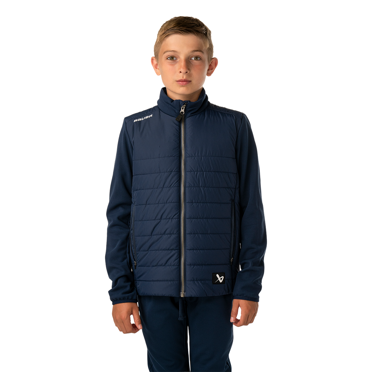 BAUER TEAM HYBRID JACKET YOUTH