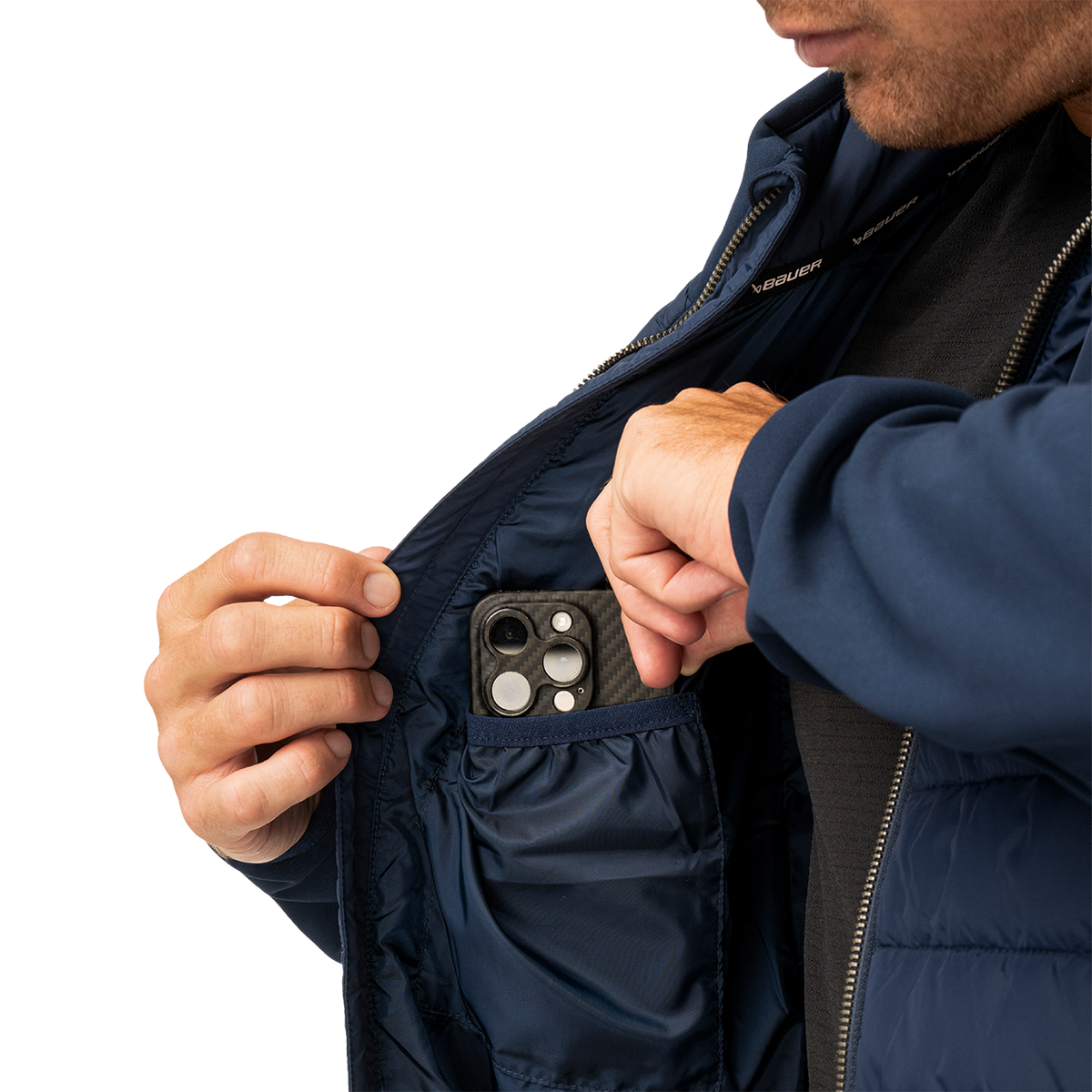 BAUER TEAM HYBRID JACKET SENIOR