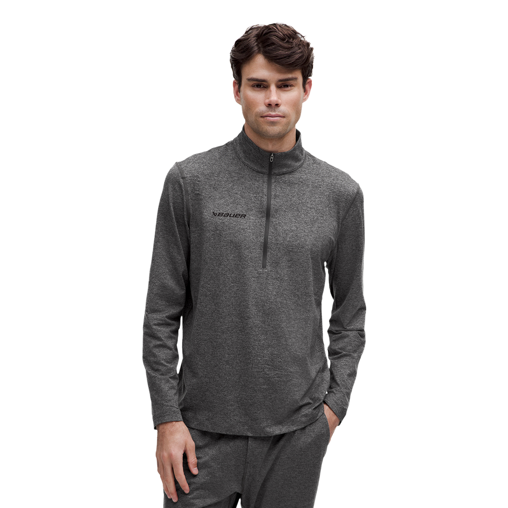 BAUER // lululemon Soft Jersey Half Zip