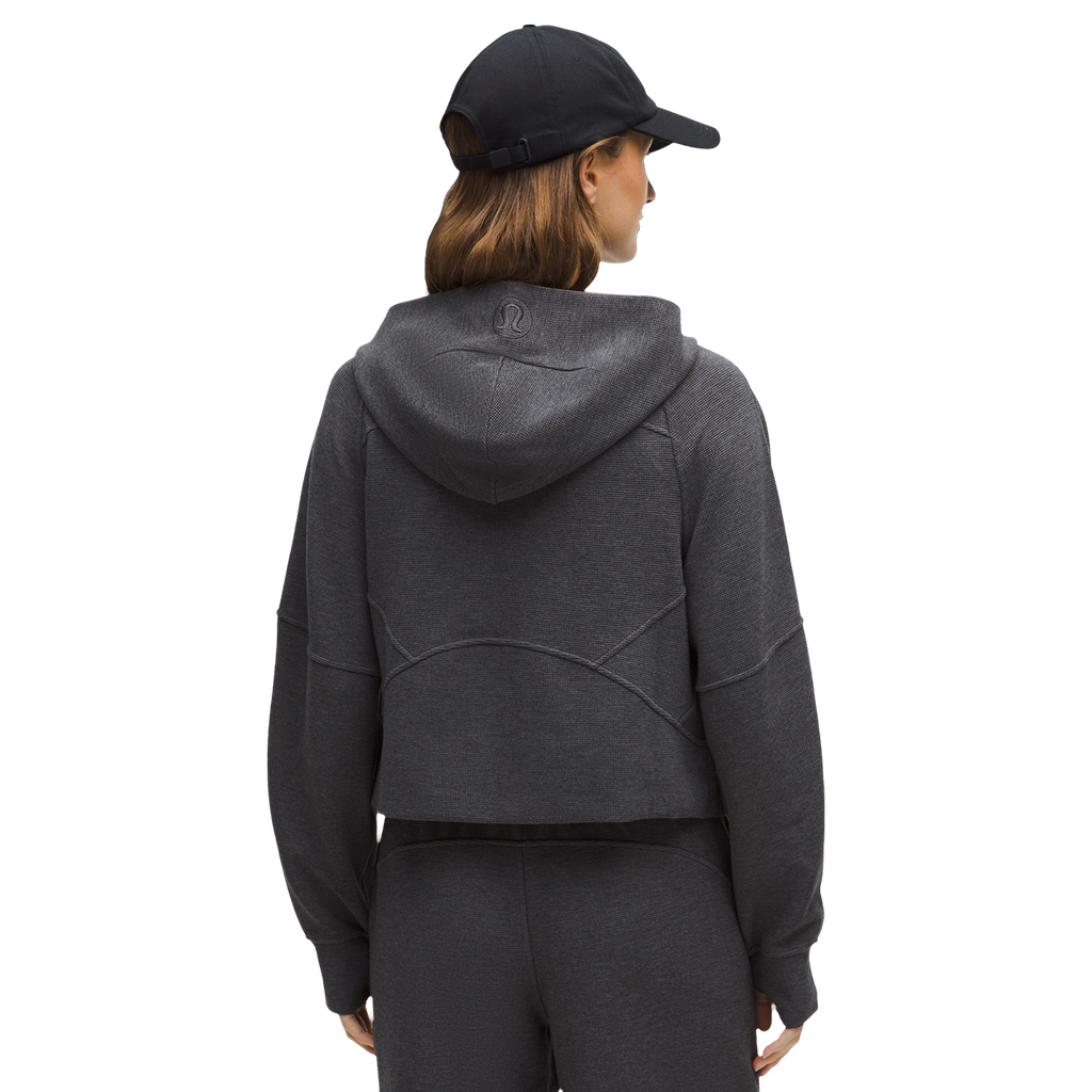 BAUER // lululemon Scuba Oversized Full-Zip Hoodie Waffle