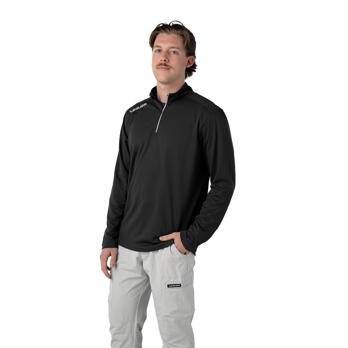 BAUER TEAM PERF 1/4 ZIP SENIOR