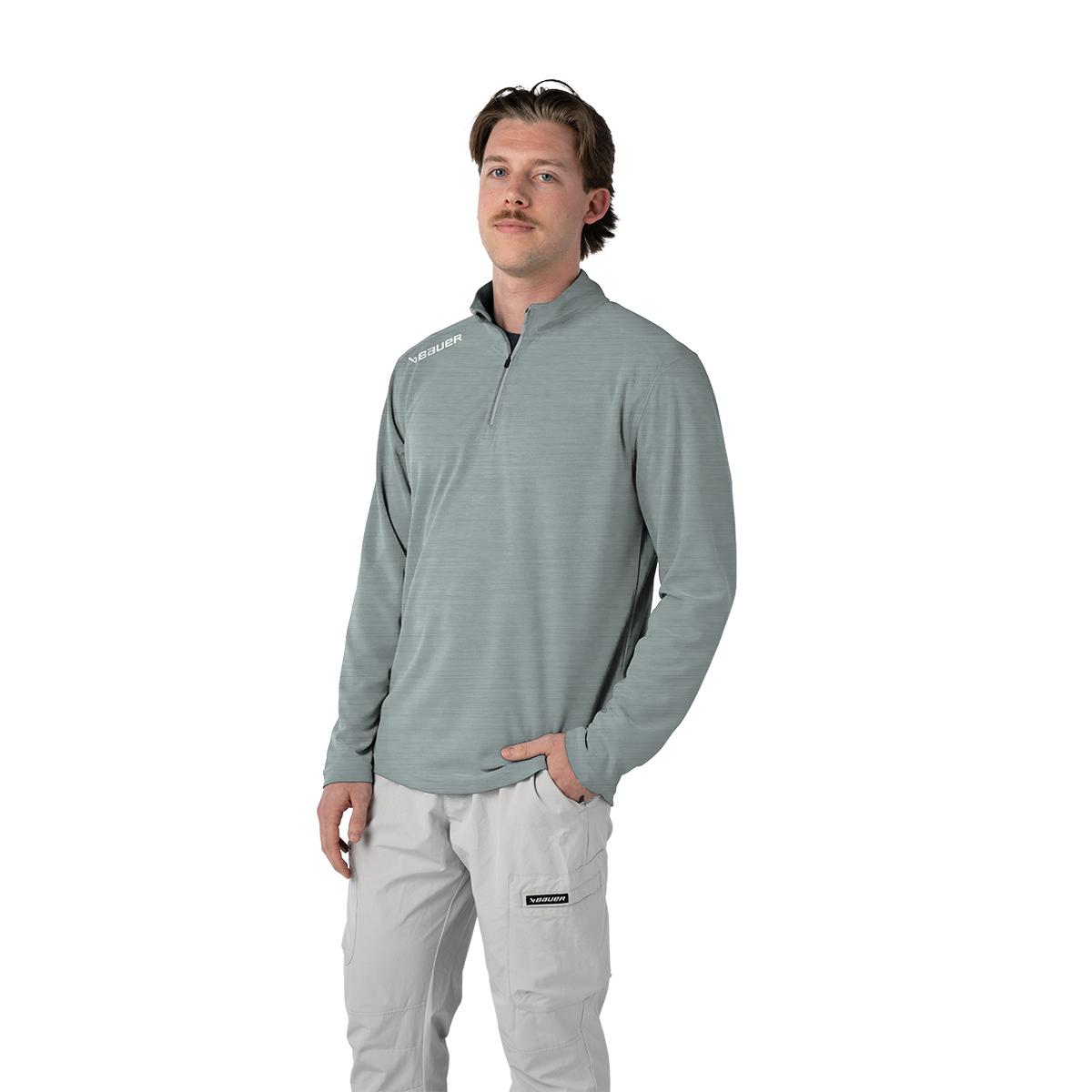 BAUER TEAM PERF 1/4 ZIP SENIOR