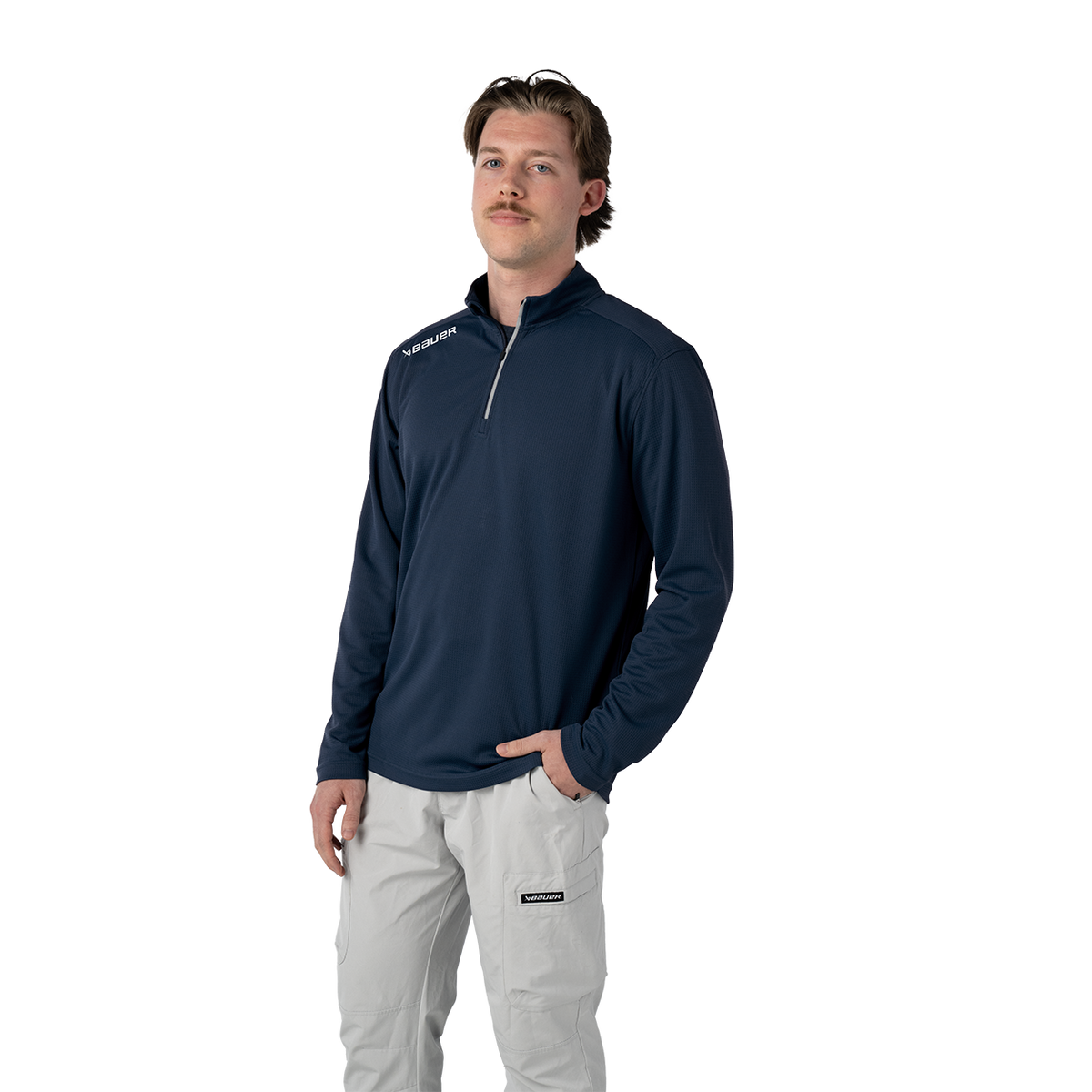 BAUER TEAM PERF 1/4 ZIP SENIOR