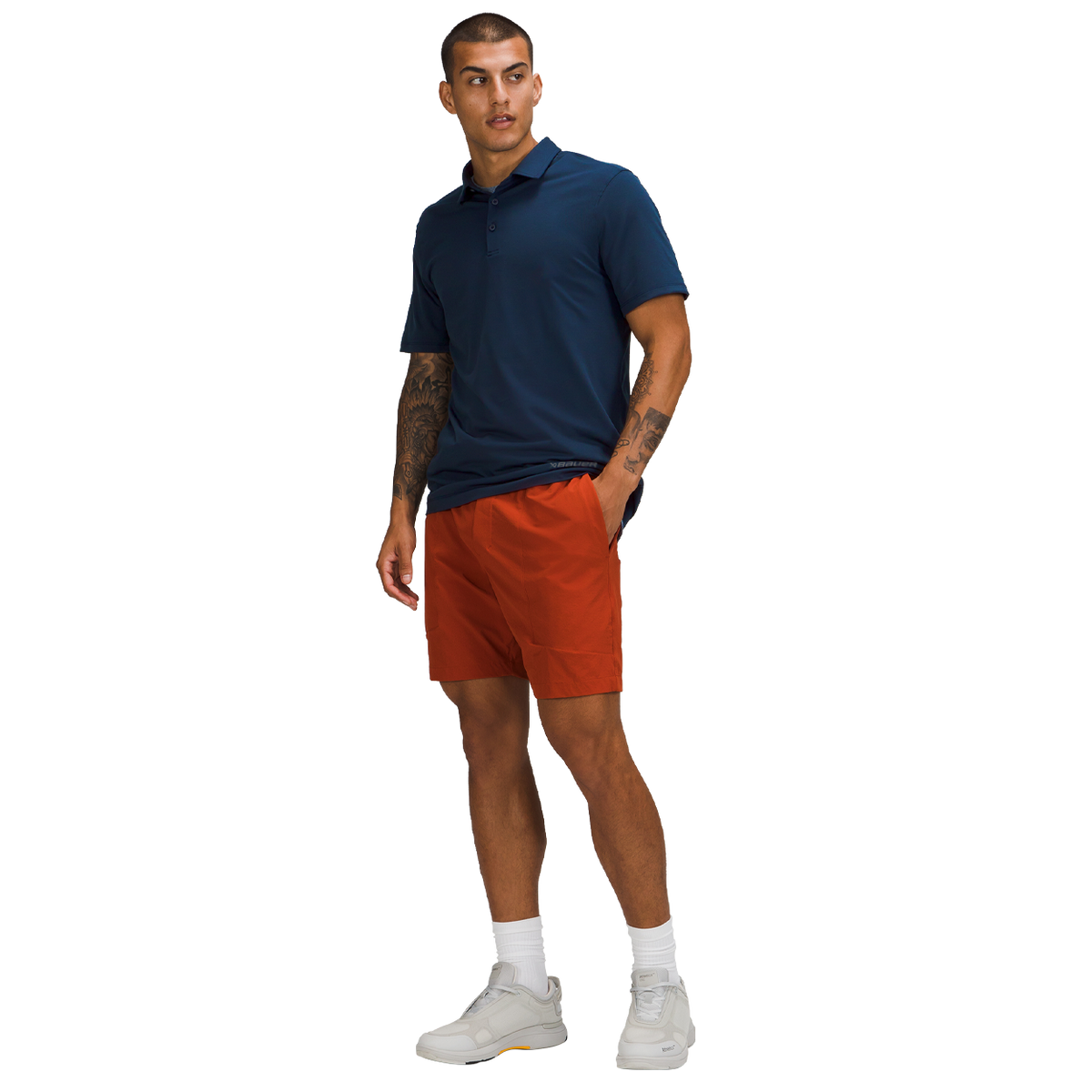 BAUER // lululemon Evolution Short-Sleeve Polo Shirt
