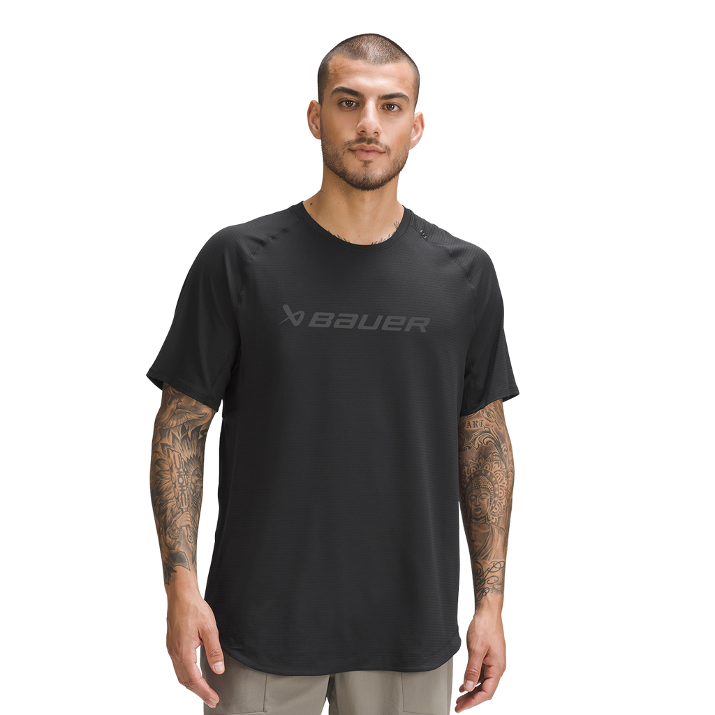 BAUER // lululemon License to Train Short-Sleeve Shirt