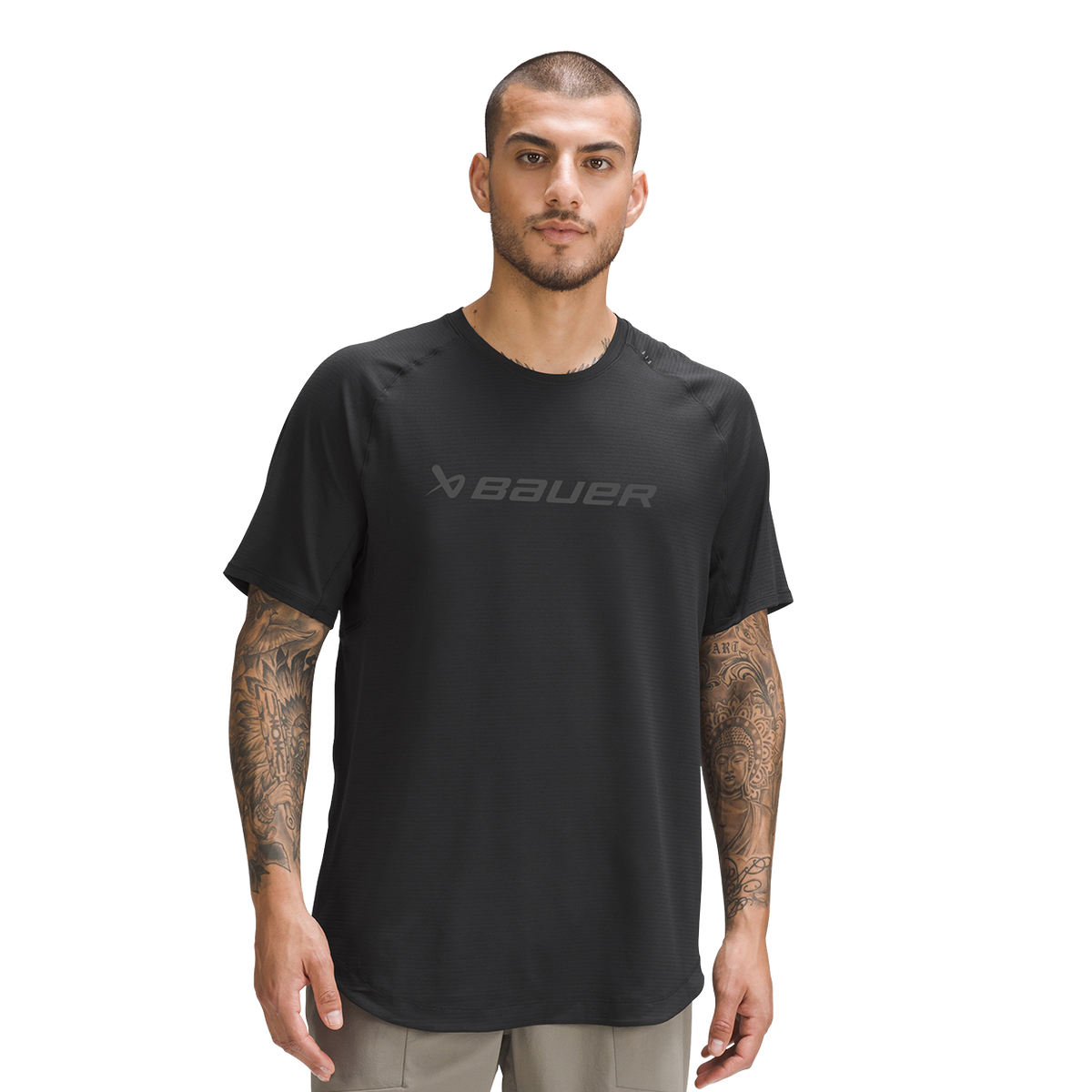 BAUER // lululemon License to Train Short-Sleeve Shirt